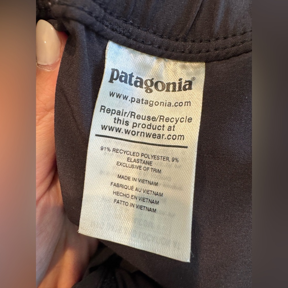 Patagonia Black Sleeveless Drawstring Jumpsuit - Picture 8 of 9